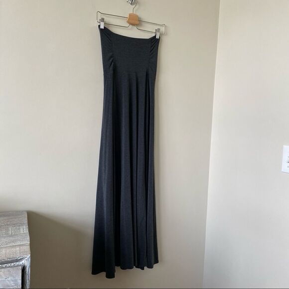 ATHLETA- Kali Dark Grey Maxi Convertible Dress/Skirt (Size:XS) - Picture 5 of 9